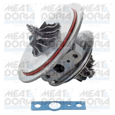 Core assembly, turbocharger